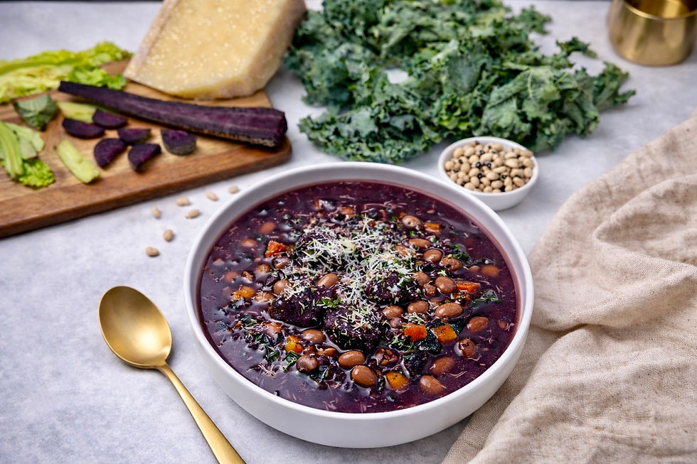 Close-up view of a colorful plate filled with fresh fruits and vegetables