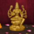 buy brass vijaya lakshmi idol online handcrafted devi murti