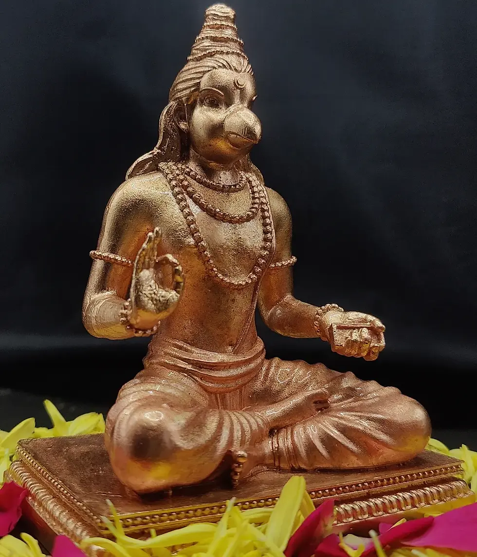 Suka Brahma Maharishi Bronze Idol – Sacred Sage Statue for Spiritual Blessings and Meditation