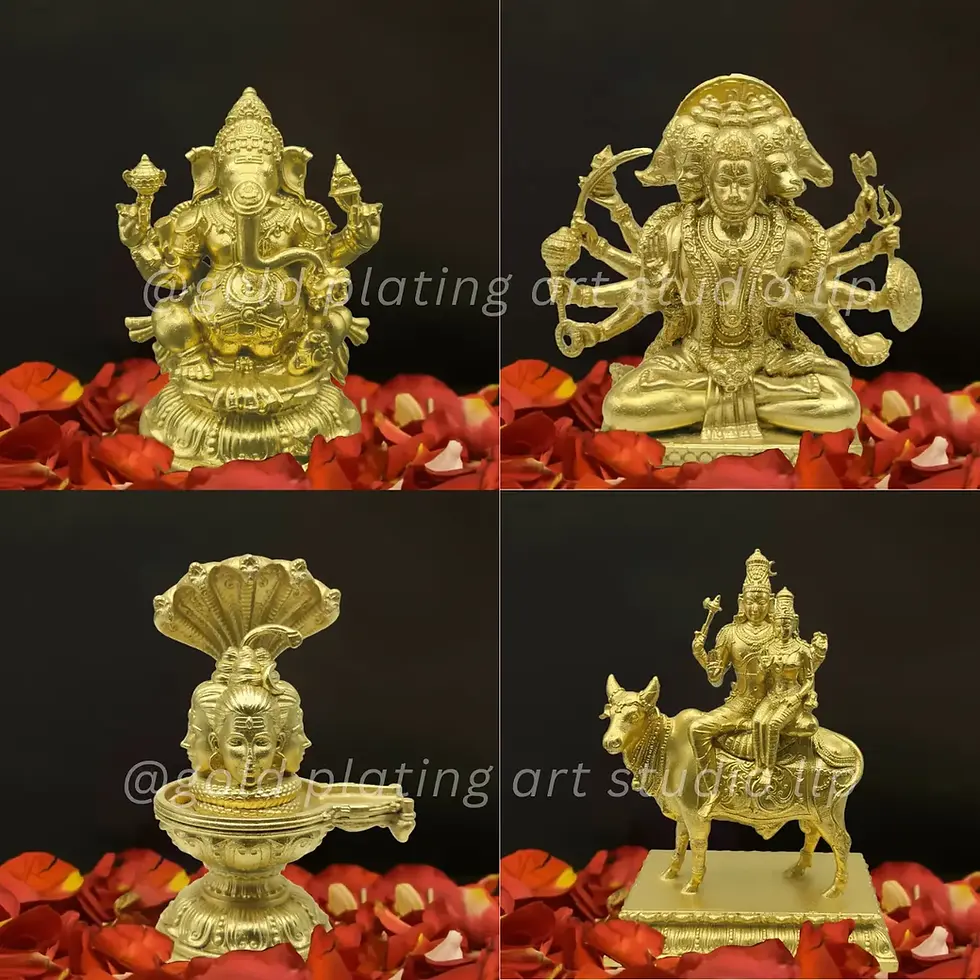 brass god idols for pooja room