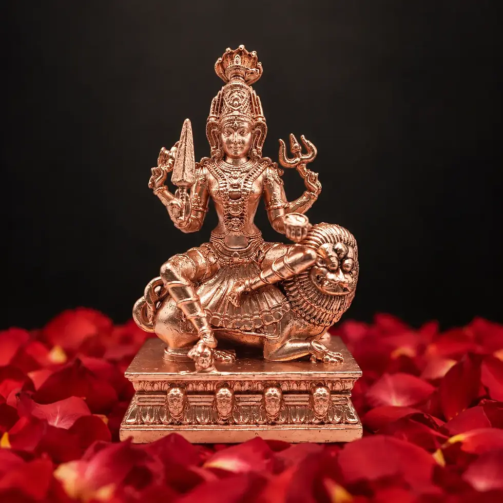 Tamil Amman Angalamman statue for pooja