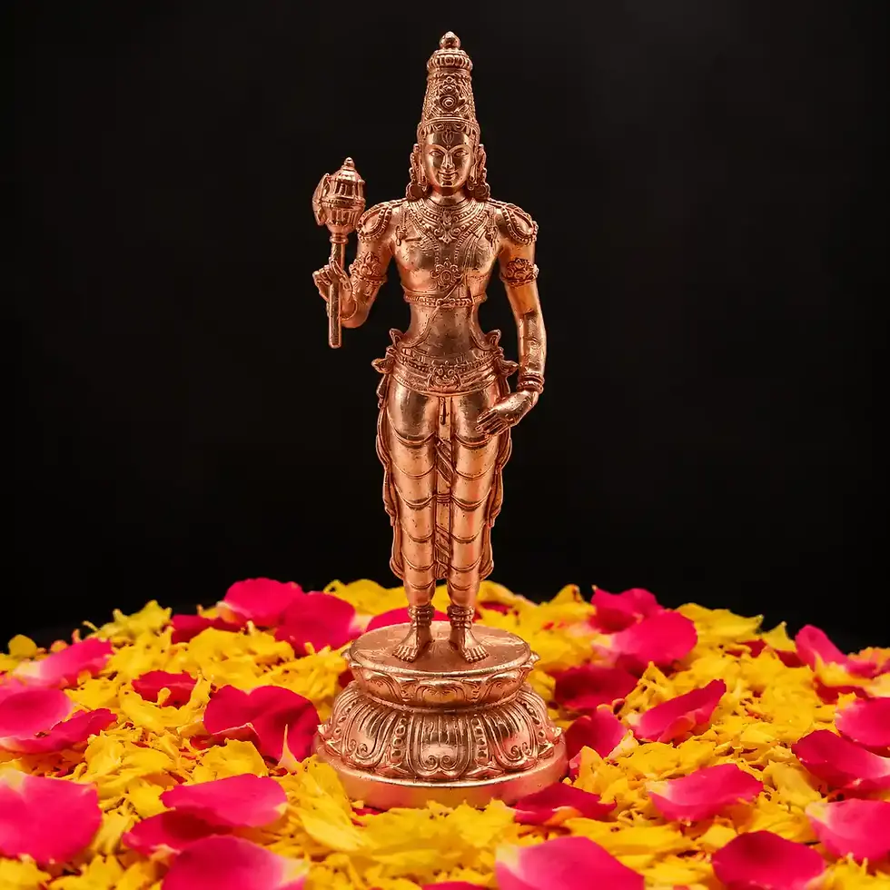 Parashurama Avatar bronze statue with traditional axe Lord Parashurama sixth avatar of Vishnu bronze idol