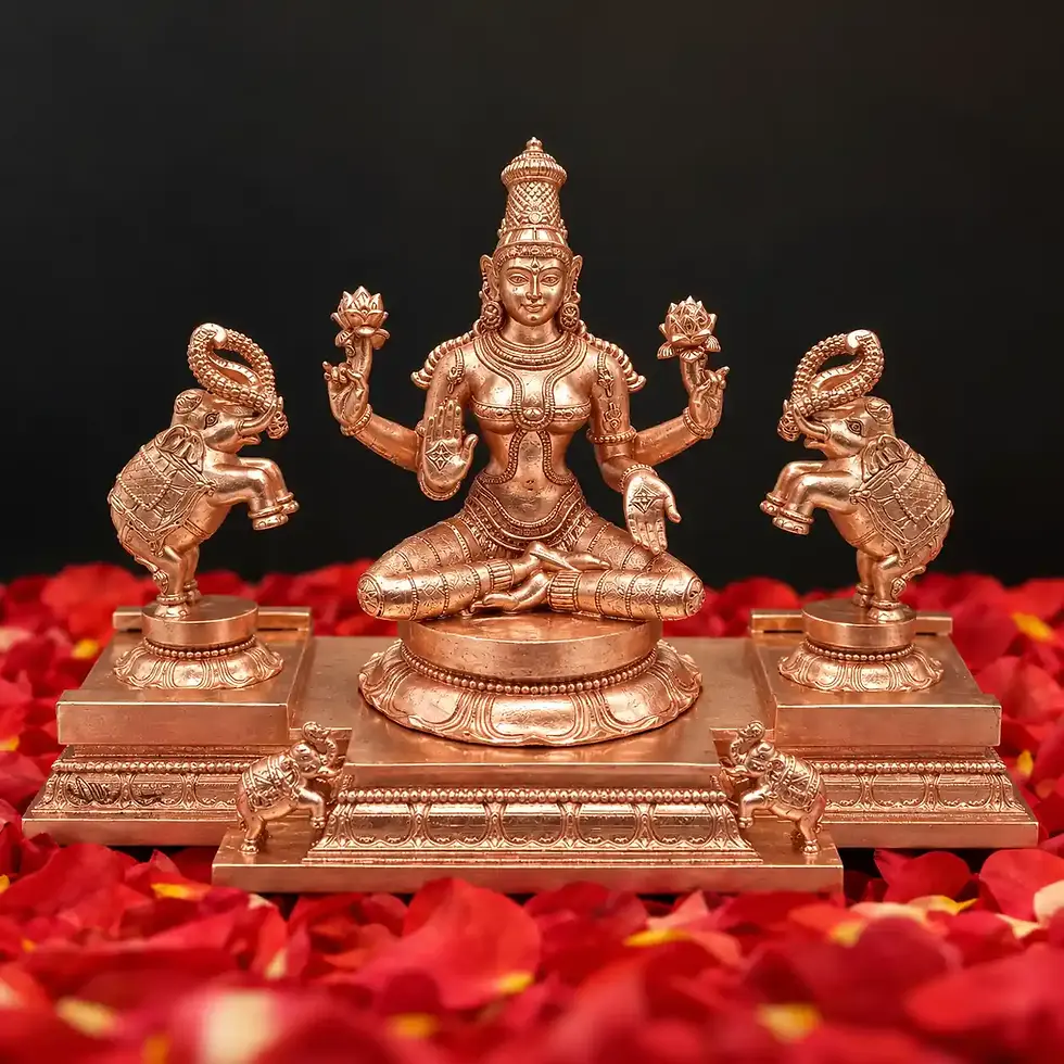Kamalatmika idol representing Goddess Kamala