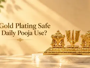 Is Gold Plating Safe for Daily Pooja Use? Care Guide
