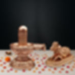 Bronze Shiva Lingam and Nandi Idol – Sacred Shiva Linga with Nandi Statue for Devotion, Strength, and Home Temple Worship