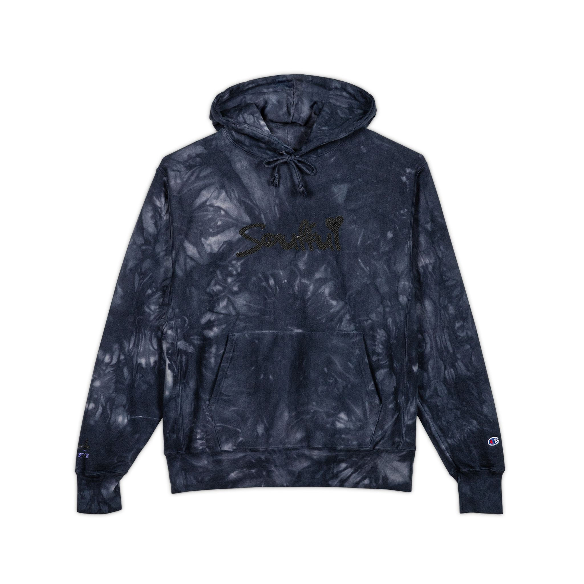 Unisex Champion Tie-Dye Hoodie (Embroidery)