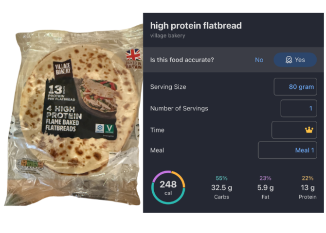 protein flatbred