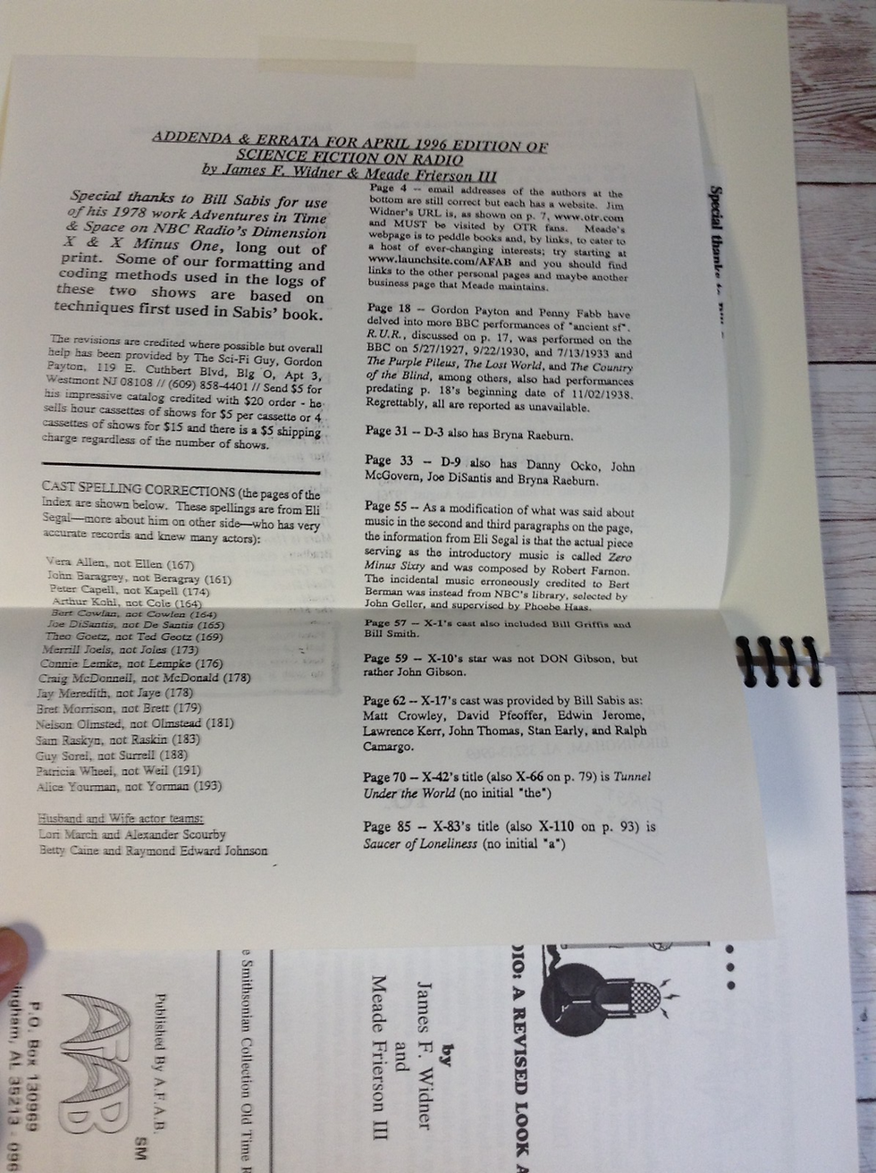 Thumbnail: Science Fiction on Radio, A Revised Look at 1950-1975