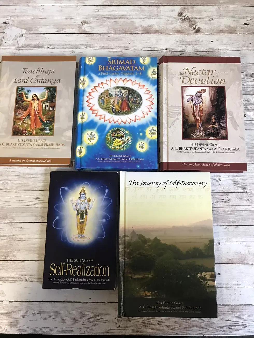 Lot of A.C. Bhaktivedanta Swami Prabhupada Books