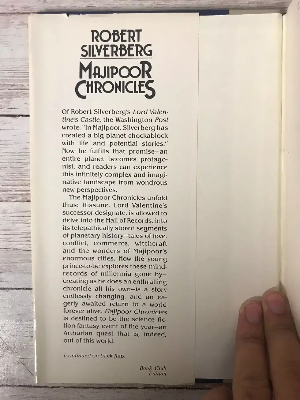 Thumbnail: Majipoor Chronicles