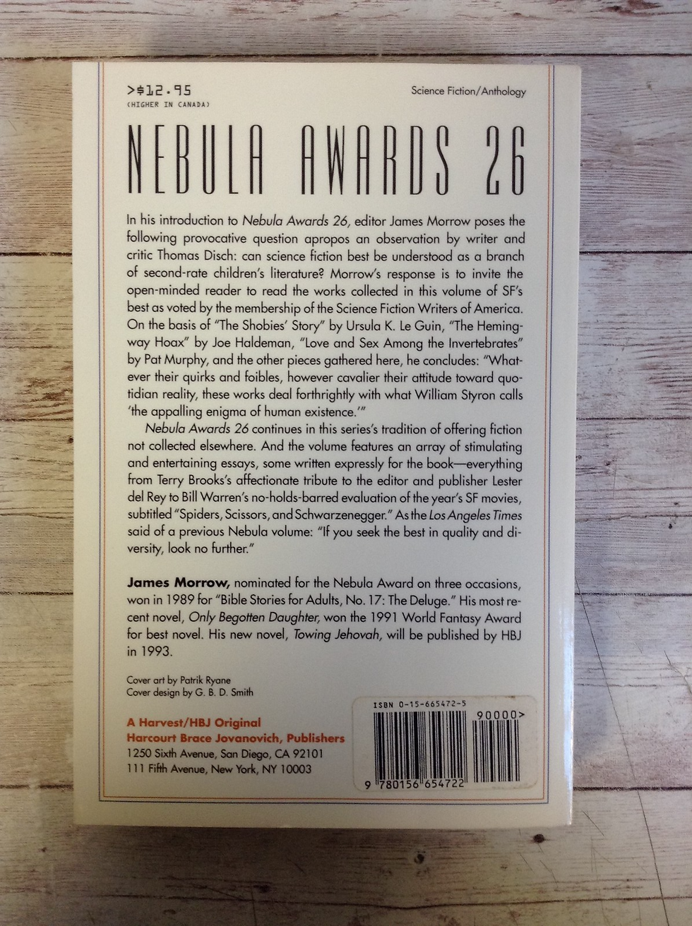 Thumbnail: Nebula Awards 26: Best Science Fiction and Fantasy of the Year