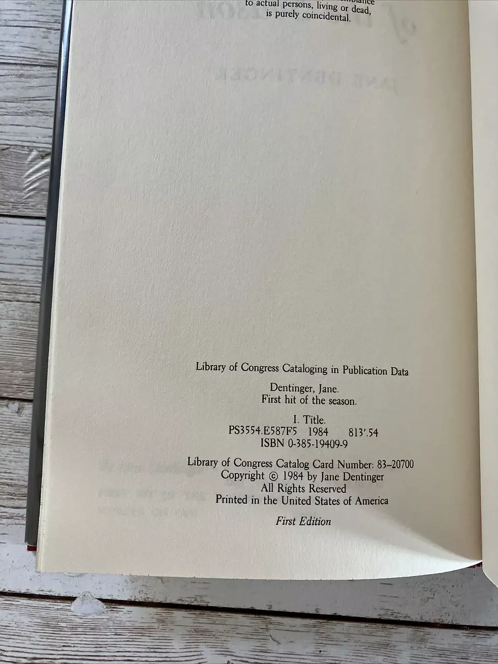 Thumbnail: First Hit of the Season