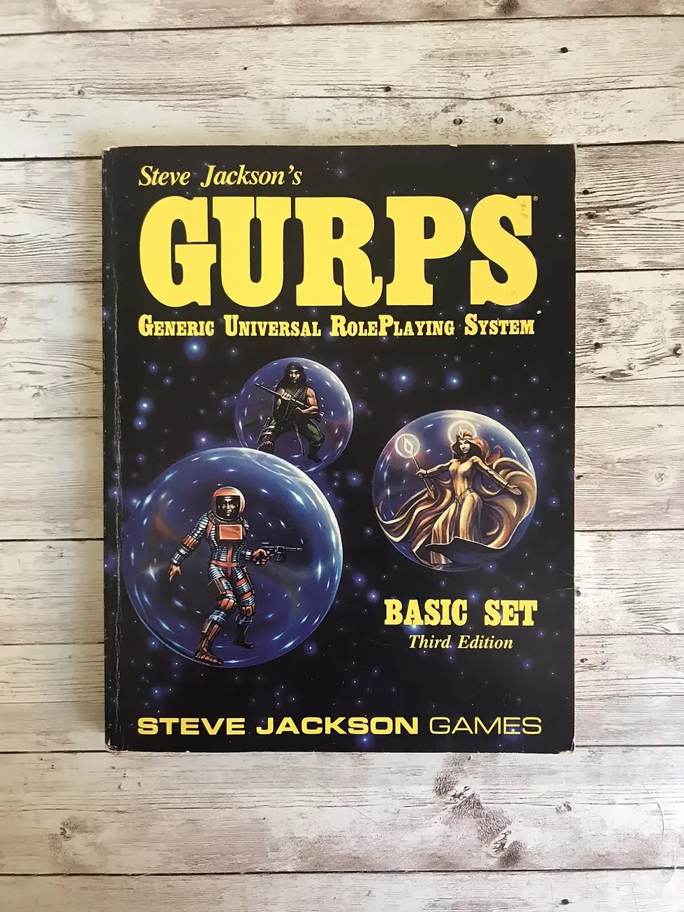 Steve Jacksons GURPS Generic Universal Role Playing System Basic Set 3rd Edition