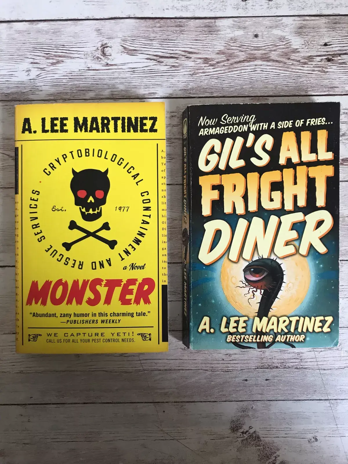 Lot Of 2 Novels by A. Lee Martinez