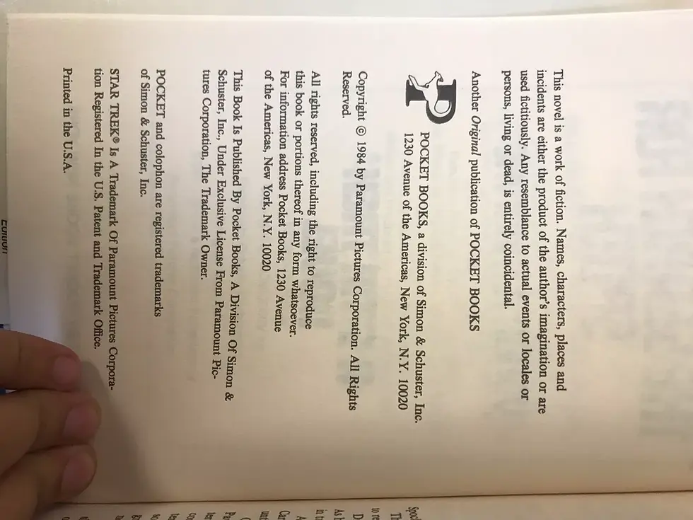 Thumbnail: Lot of 4 Star Trek Novels