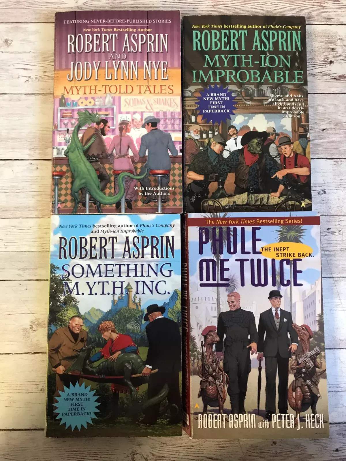 Lot of 4 Novels by Robert Asprin, ACE Books (Mass Market PB)