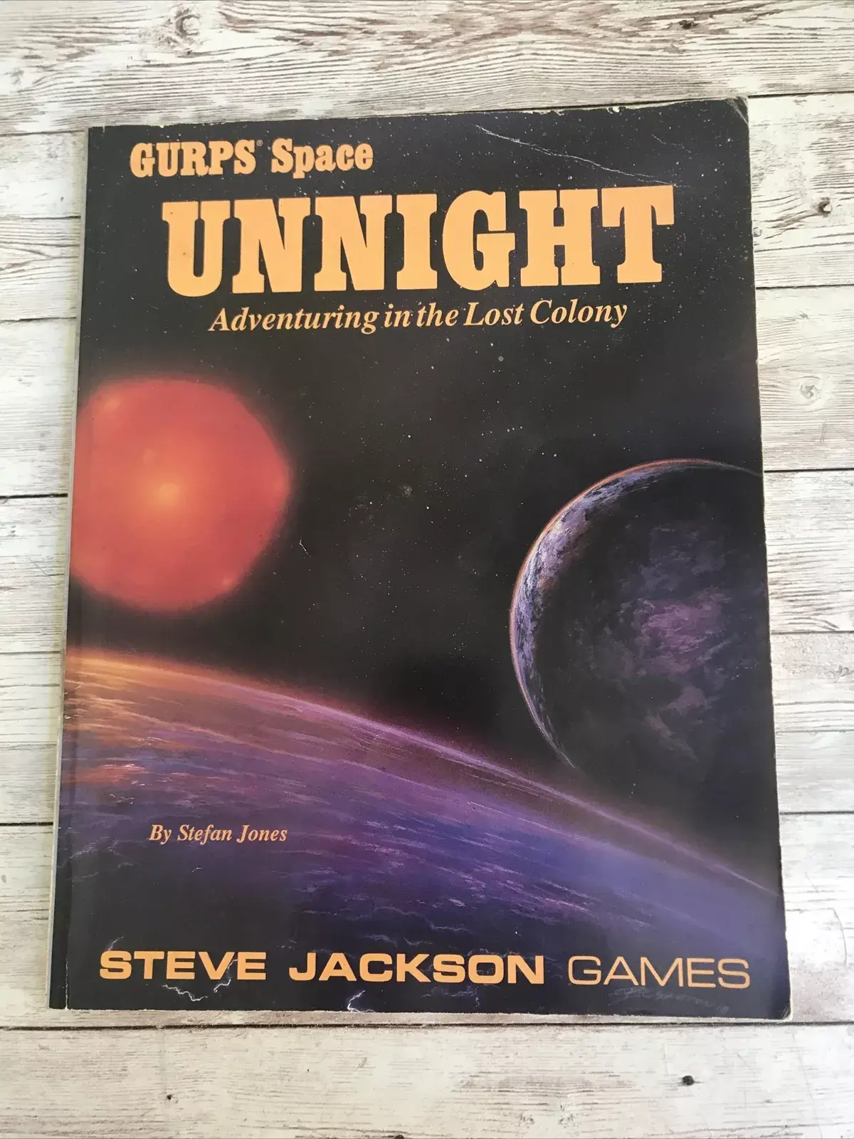 GURPS Space Unnight: Adventuring in the Lost Colony