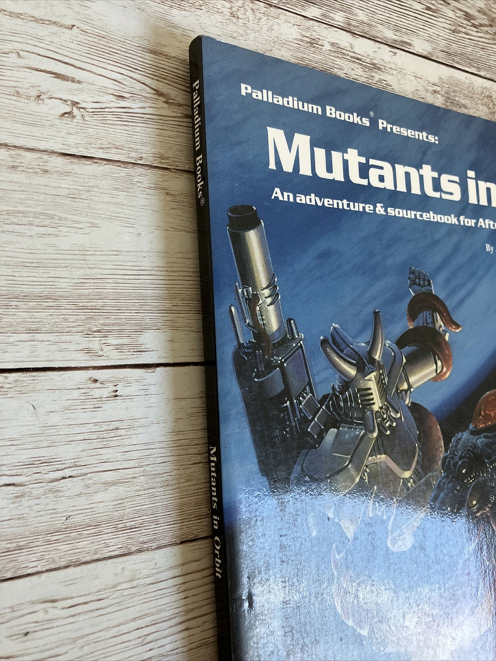Thumbnail: Mutants in Orbit Adventure & Sourcebook for After the Bomb RPG