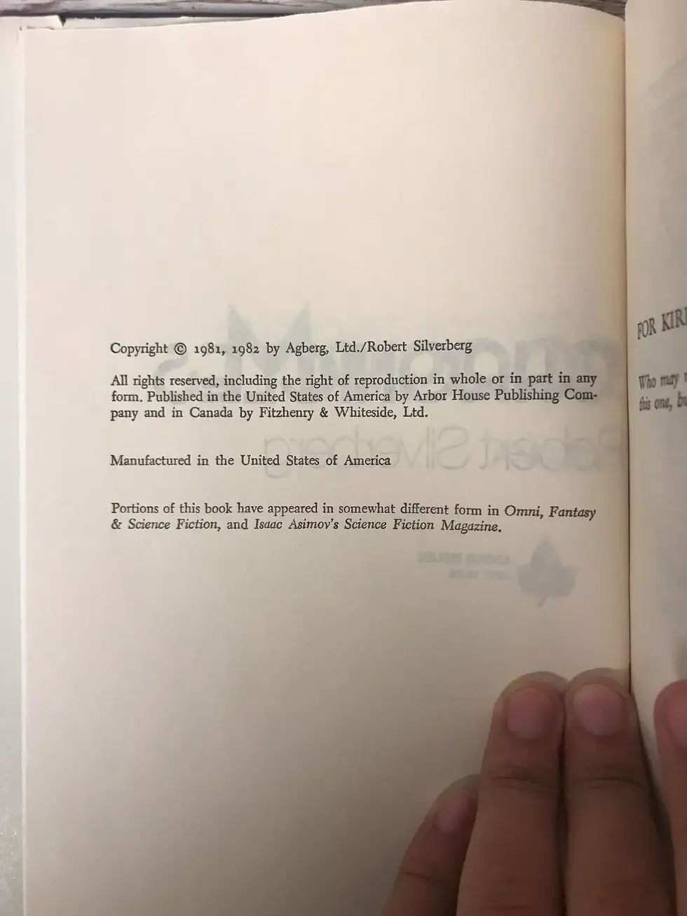 Thumbnail: Majipoor Chronicles