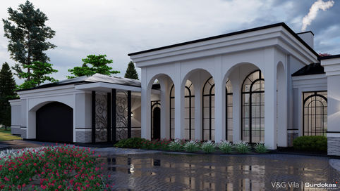 namo projektas, namų projektai, Klasikinis namo projektas sukurtas Surdokų architektūros studijoje