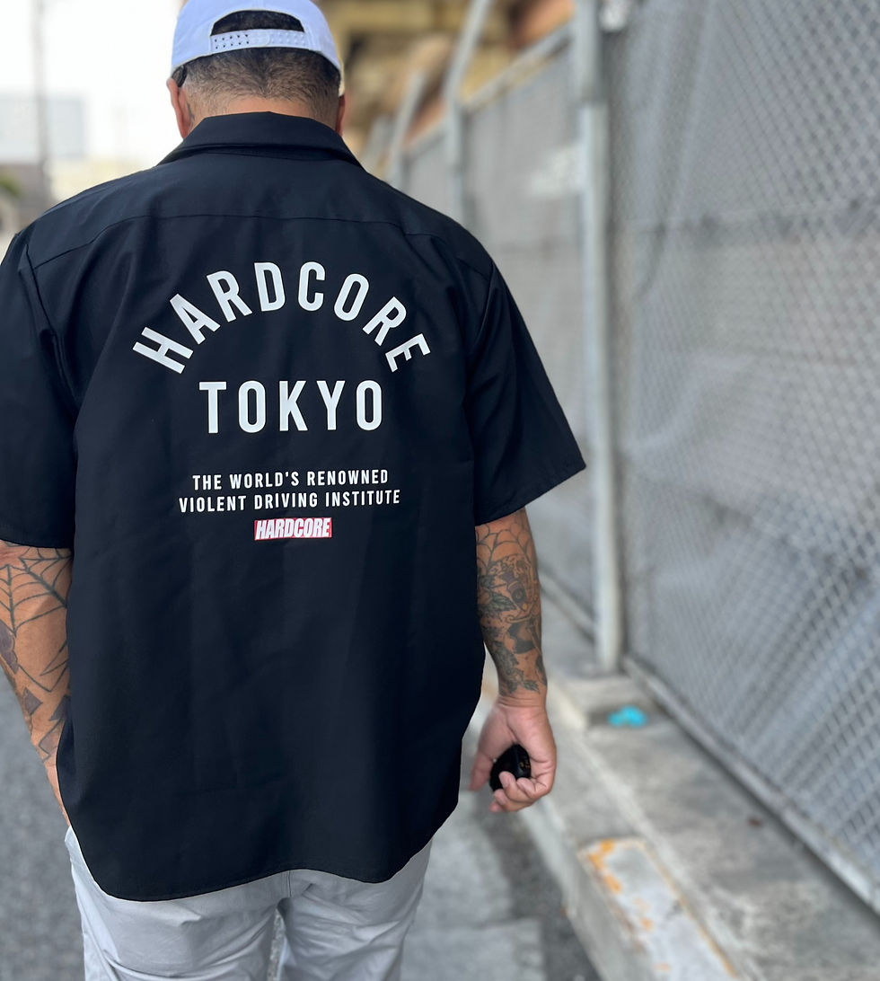 サムネイル： HARDCORE S/S WORK SHIRTS BLK