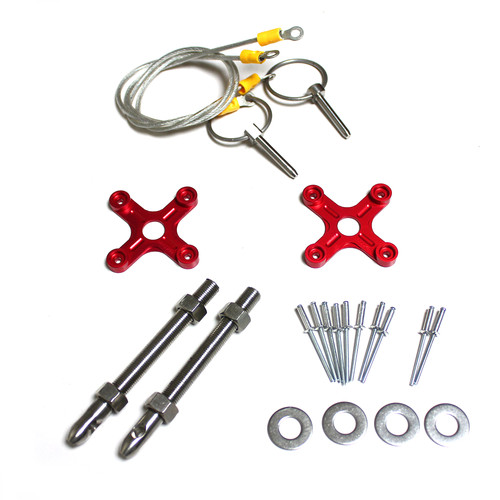 tonnka フードピン ボンピン シルバー TONNKA BRAND HOOD PIN RED | CANDYSHOP TOKYO