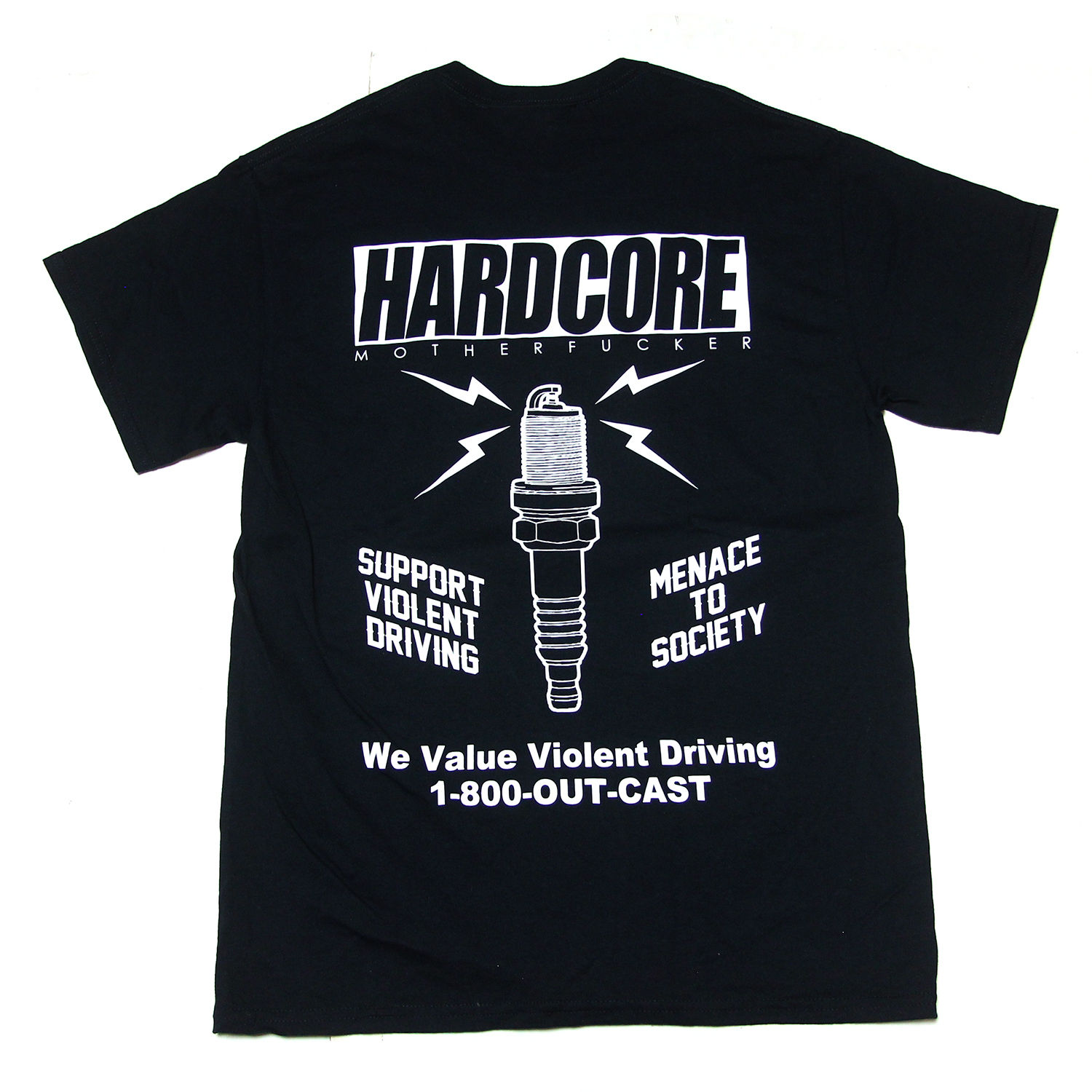 HARDCORE CAMO LOGO TEE SHIRTS