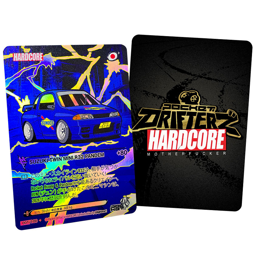 Pocket Drifterz × HARDCORE – Suzuki Twin Mini R32 Pandem（限定版