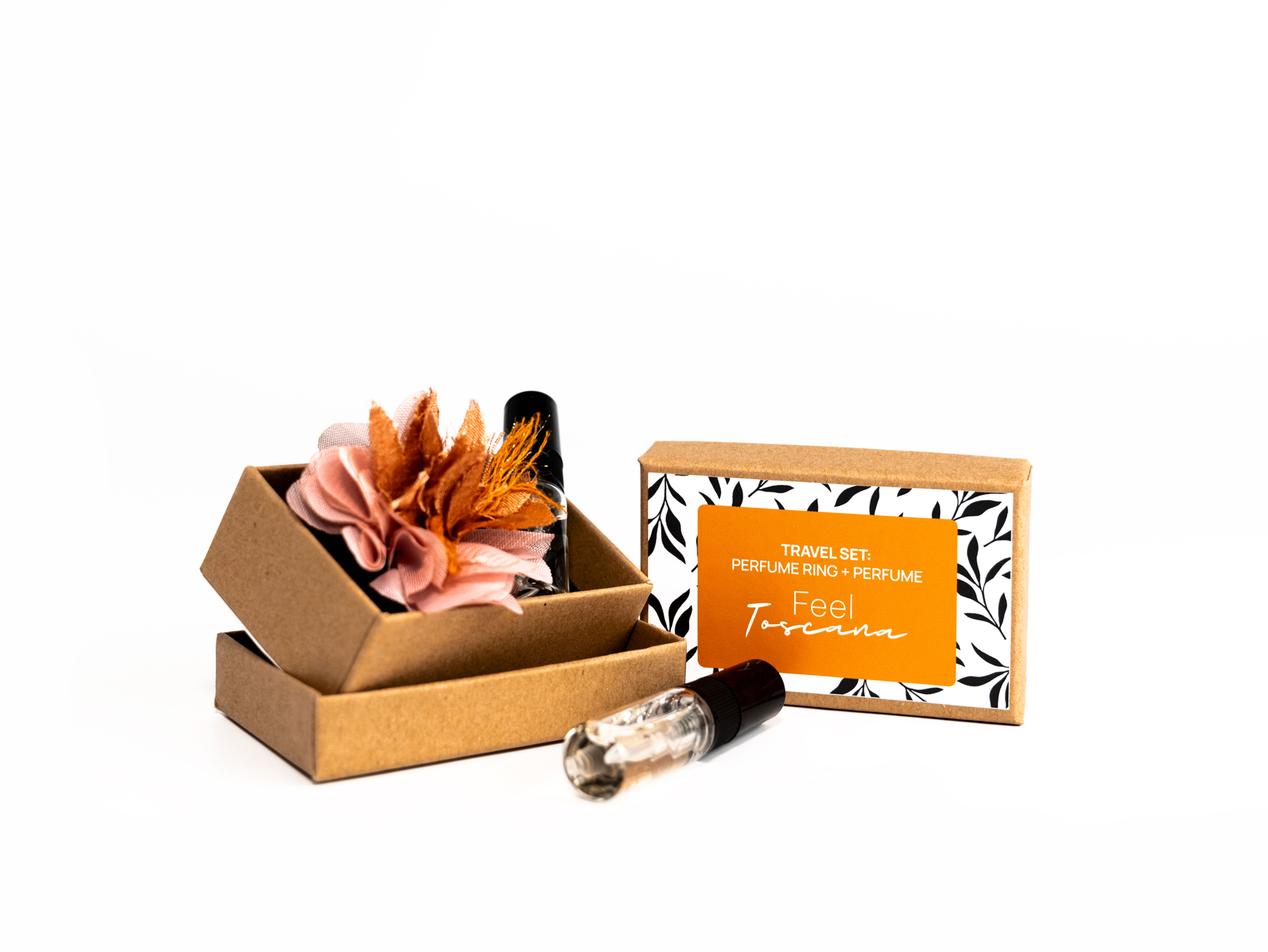 Perfume ring & travel sett EdP - Feel Toscana