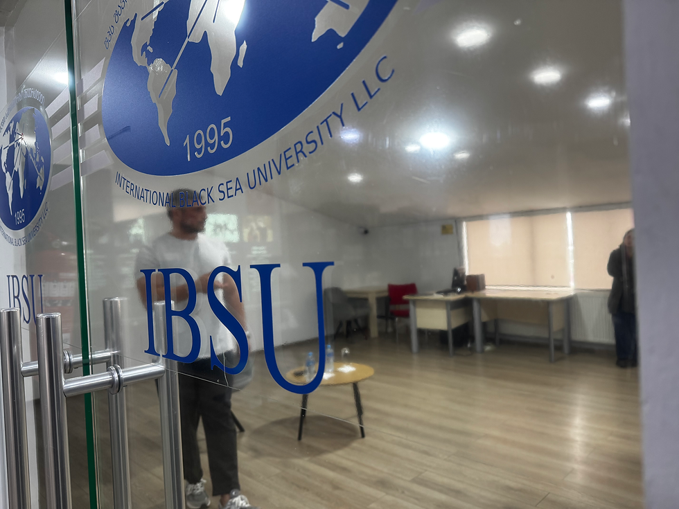 Workshop at IBSU- International Black Sea University