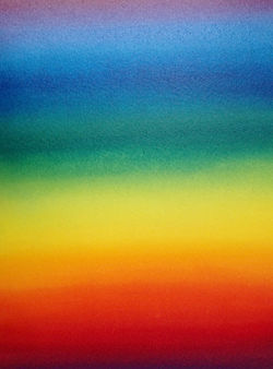 Arc-en-ciel Aquarelle