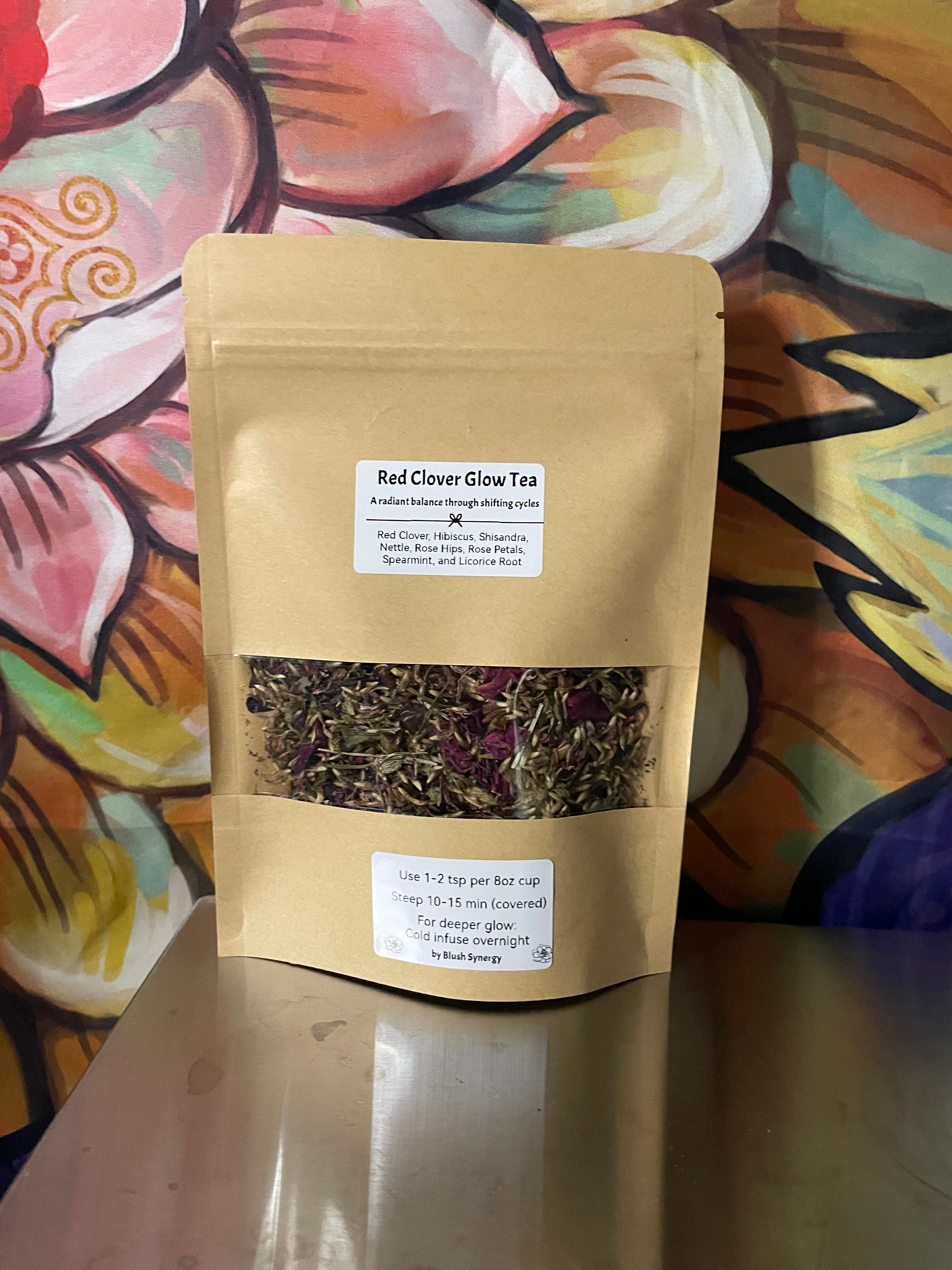 Red Clover Glow Tea