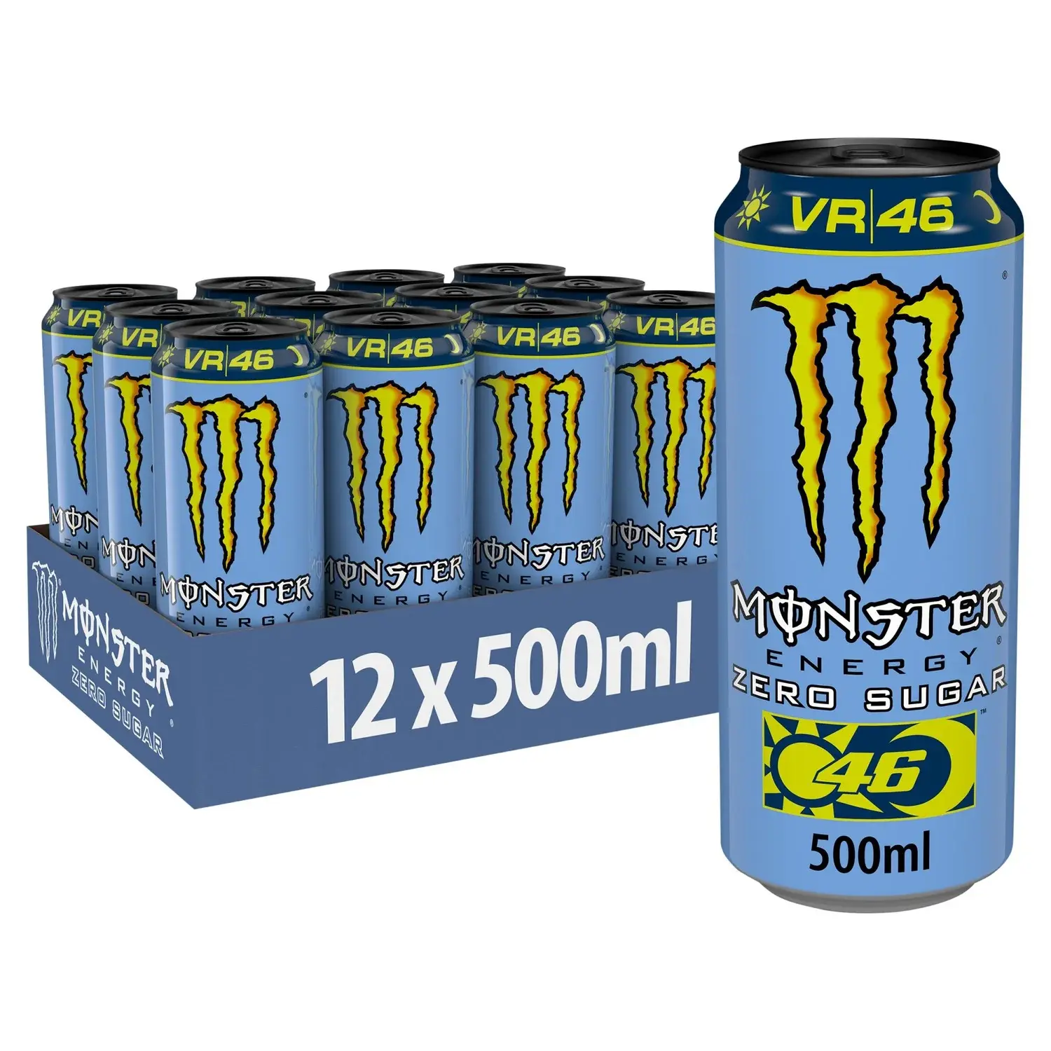 Енергетски Пијалак MONSTER ENERGY ZERO SUGAR 12 x 500ml VR46