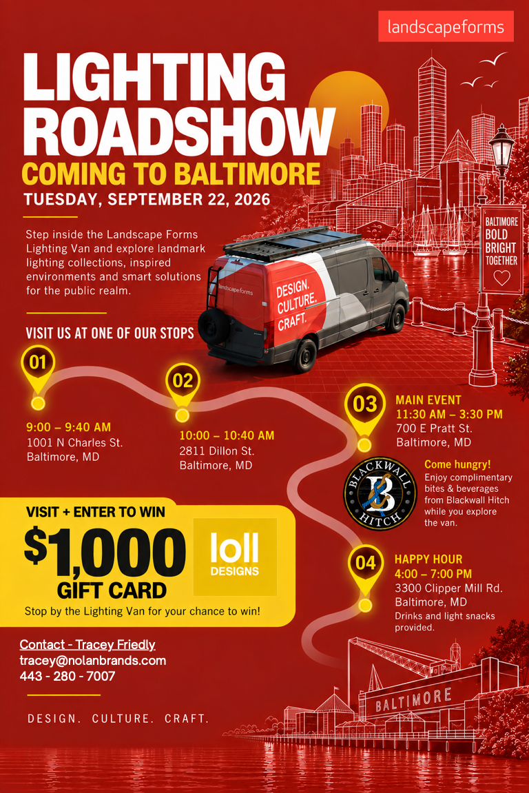 Lighting Roadshow Coming to Baltimore