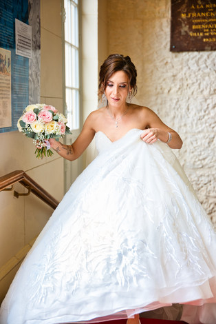 arrivée de la mariée