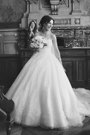 robe de mariée meringue