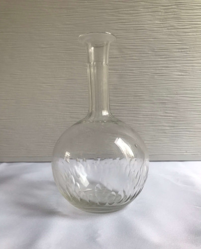 Vase En Verre Style Rétro - Couleurs Terre/boue - Occasion Bon état