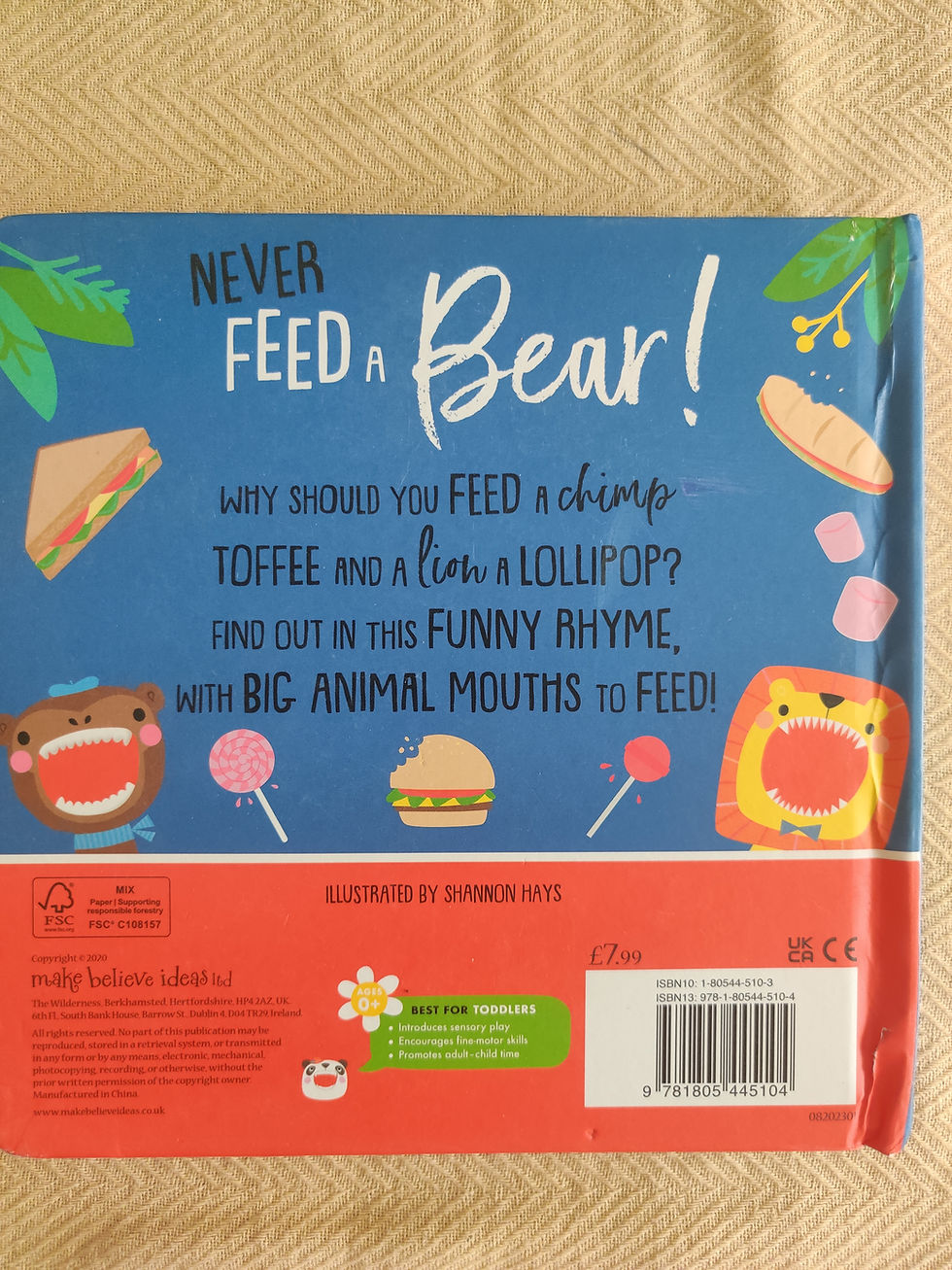 Thumbnail: Never feed a bear