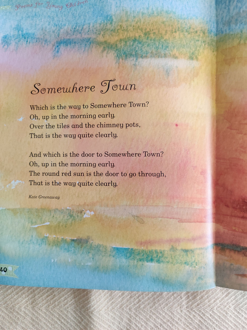Thumbnail: Poems for young children 