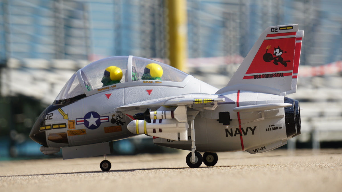 FATTIE F-14 TOMCAT + X-Flight Ducted Fan Modification Kit (No Installation)