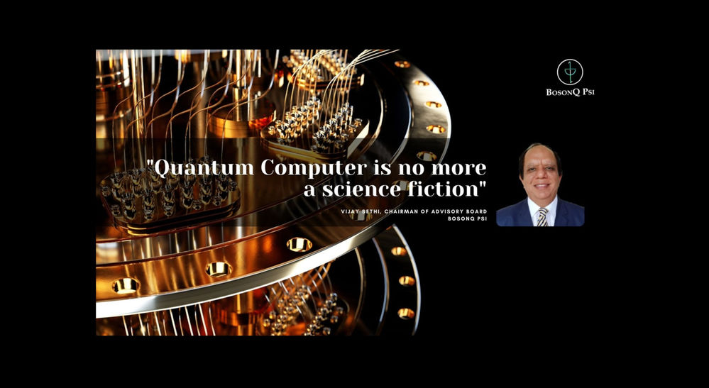 Quantum Computers no longer a science fiction