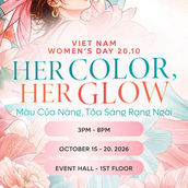 Mừng ngày Phụ nữ Việt Nam 20/10, Gold Coast Mall mang đến những trải nghiệm đặc biệt dành cho phái đẹp