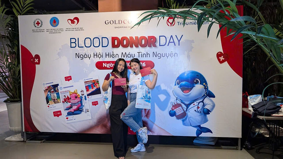 ❤️ A HEARTFELT THANK YOU FROM GOLD COAST – 54 BLOOD DONATIONS, MILLIONS OF HOPES🩸Our Blood Donation Day at Gold Coast has come to a meaningful close, with 54 units of blood successfully coll