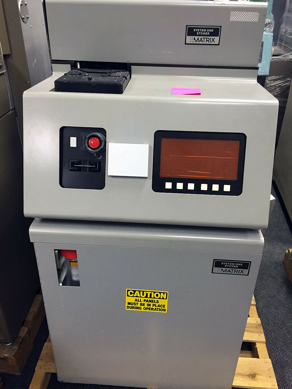 Matrix 303 System One Etcher Plasma Etch Plasma Etcher Dry Etch