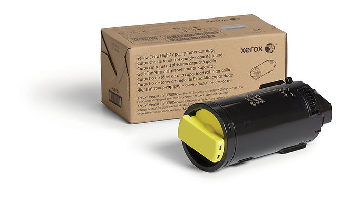 Versalink C500/C505 Extra High capacity Yellow Toner Yield 9000