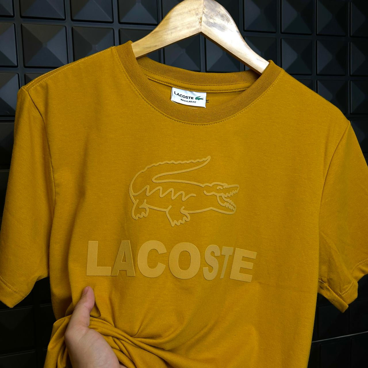 LACOSTE L.CROC MOSTARDA