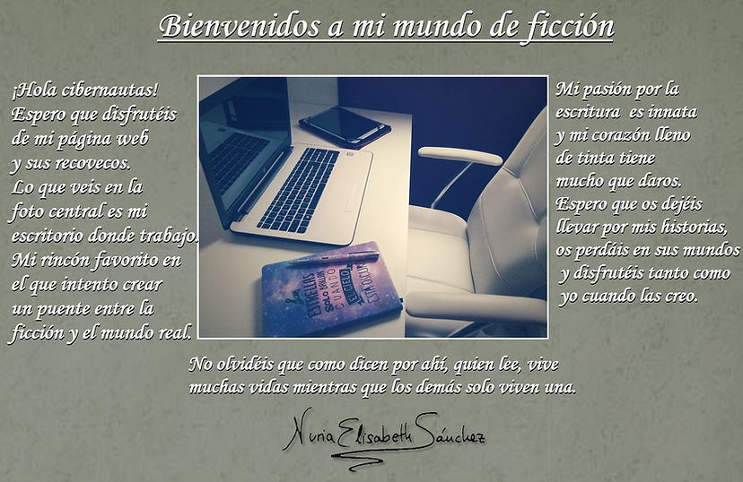 escritorio de Nuria Elisabeth