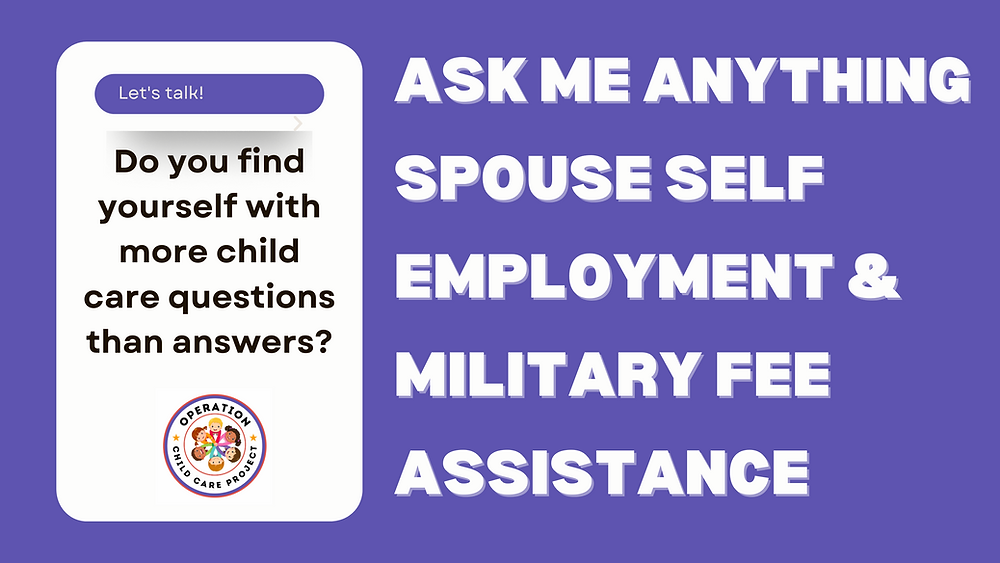 Supporting Military Spouse Self Employment Through Child Care Fee supporting-military-spouse-self-employment-through-child-care-fee