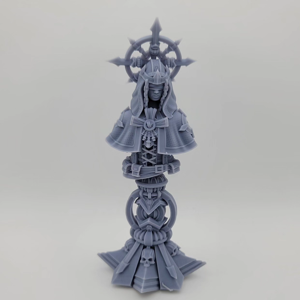 Thumbnail: BUST Maiden Cleric - Amélie Saffron