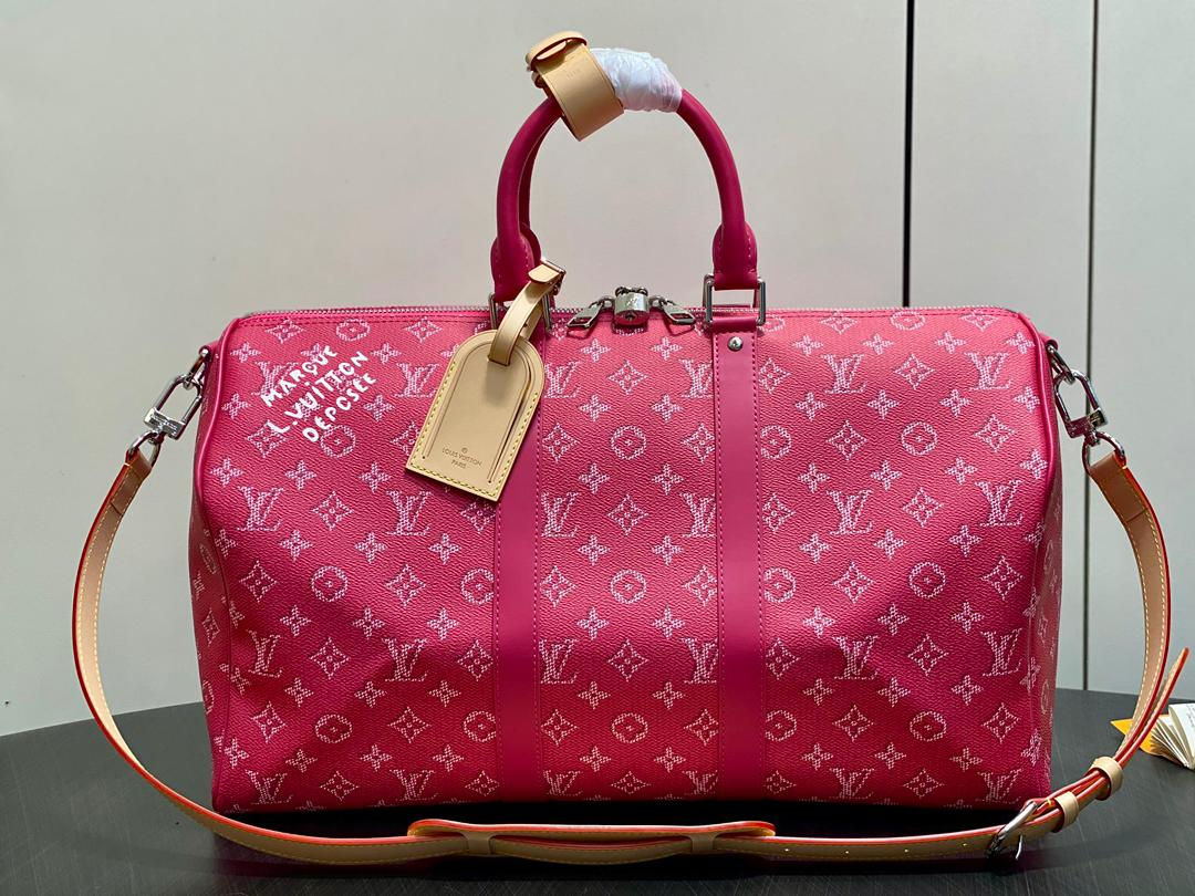 Pink Duffle Bag